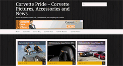 Desktop Screenshot of corvettepride.com